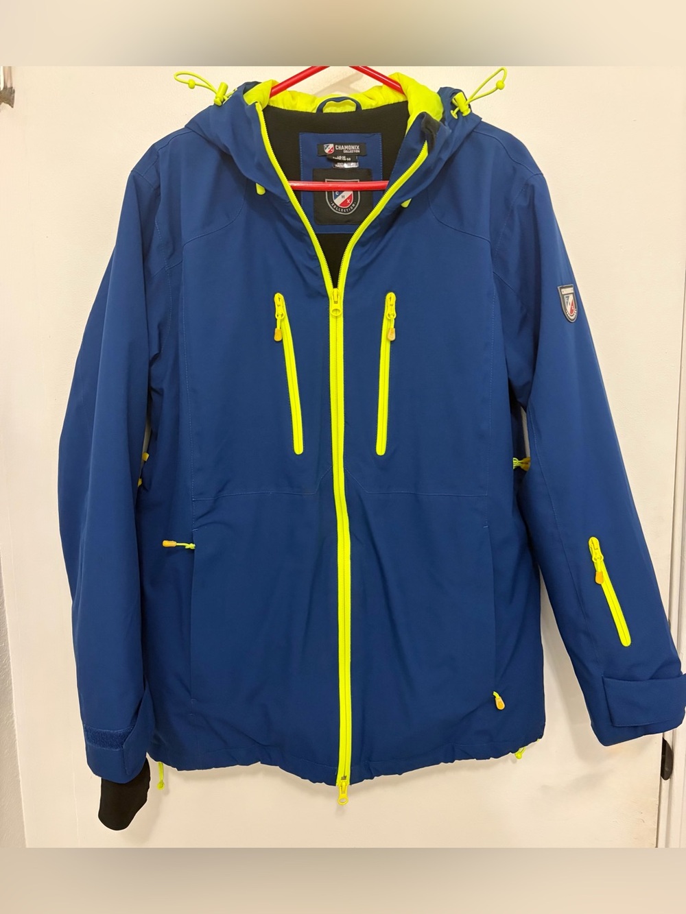 Chamonix collection, ski jacket men’s blue